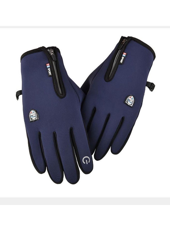 Protective gloves with touch controls for motorcycles/scooters